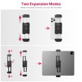 Ulanzi ST-29 Tripod Mount Universal for Tablet and Phone Holder With Cold Shoe Support Horizontal and Vertical Shooting. 