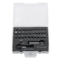 Broken Screw Extractor Set Silver & Black 33 Screw Removal Tool Sets Hardware Tools are Used to Easily Remove Broken Screw.