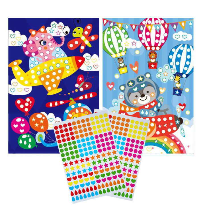 DIY%20Cartoon%20Animal%20Colorful%20Dot%20Primary%20Mosaic%20Puzzle%20Stickers%20Games%20Learning%20Early%20Education%20Toys%20For%20Kids%20Children%20Gifts%20-%20Image%207