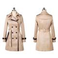 Ready ^Women Winter Warm Jacket Overcoat Outwear Slim Long Trench Buttons Coat^my heart stays with you.