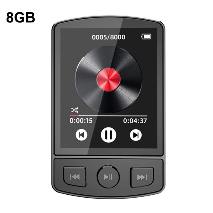 MP3%20Player%20Music%20MP3%20Player%20HiFi%20Sound%20Bluetooth-Compatible%205.2%20Mini%20Music%20Player%20Button%201.8inch%20Screen%20with%20FM%20Radio%20E-Book%20-%20Image%207