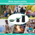 Stylish Addition - Outdoor Retractable Stool Portable Folding Camping Chair Adjustable Height Plastic Fishing Chair - Sustainable Choice. 