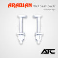 ARABIAN Standard Quality High Commode Seat Cover (With Fittings), Water Closet Seat.