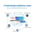 Y-Kelin Denture Adhesive Cream 1/3/12 Pack Original Formula Zinc Free Extra Strong Hold For Upper Lower or Partials All Day. 