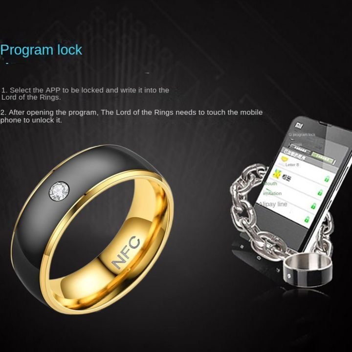 Multifunctional%20NFC%20Smart%20Ring%20Creative%20Wearable%20Connect%20Stainless%20Steel%20NFC%20Finger%20Ring%20Waterproof%20Magic%20Wear%20Finger%20Digital%20Ring%20for%20Android%20Phone%20Men%20-%20Image%208