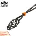 Carat Necklace Pendant Holder Hand-woven Empty Stone Holder Necklace Cord. 