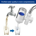 Household Tap Water Purifier Kitchen Faucet Washable Ceramic Percolator Mini Water Filter Bacteria Removal Replacement Filter. 