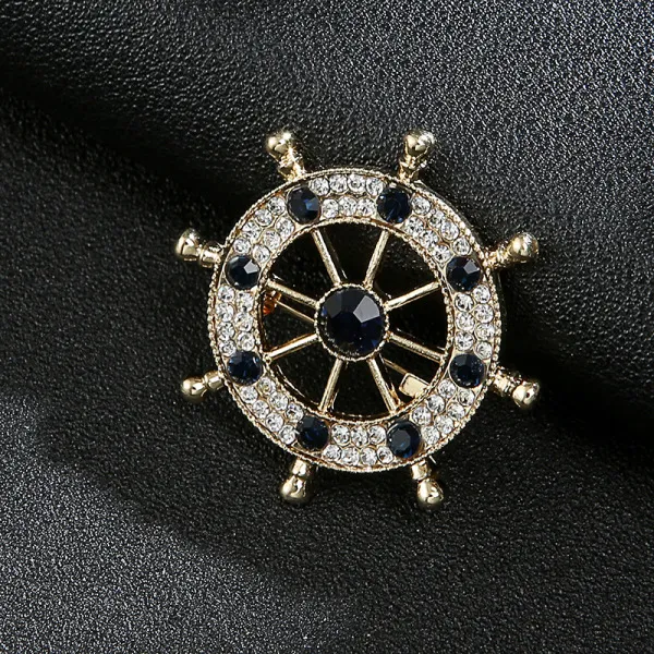 Circle/Rudder%20Wheel%20Brooch%20pin%20For%20Men%20Suit%20Accessories%20-%20Image%202