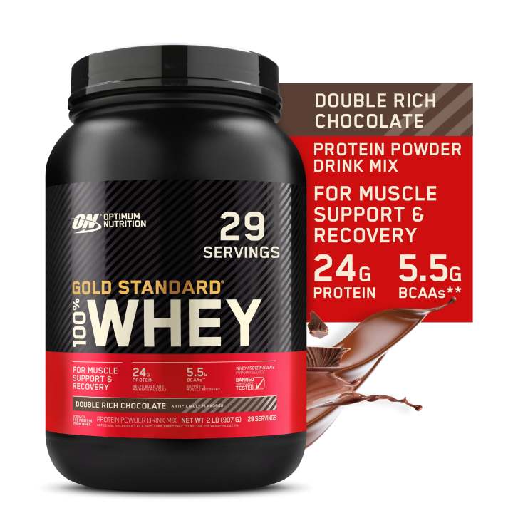 ON Gold Standard Whey Protein Powder 2Lb (907g)
