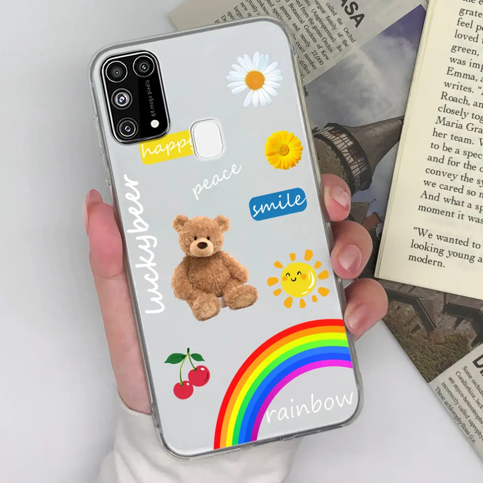 Phone Case For Samsung Galaxy M31 M31S Prime Fashion Sweet Girl