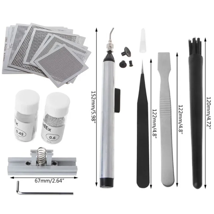 BGA%20Reballing%20Directly%20Heat%20Stencils%20Solder%20Paste%20Tin%20Balls%20Station%20Steel%20Mesh%20BGA%20Reball%20Kit%20for%20SMT%20Rework%20Repair%20-%20Image%203