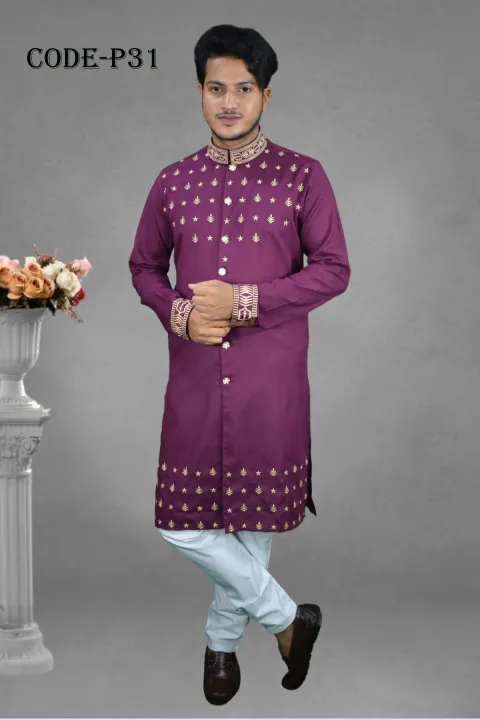 Men's%20Premium%20Quality%20Sherwani%20/%20Stylish%20Only%20panjabi%20P-31%20-%20Image%202