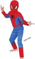 Spiderman 3 Piece Costume Red And Blue Age 3-10 Years Kids Super Hero Dress. 