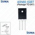 40N60 IGBT Transistor TO-247 Package Regular.