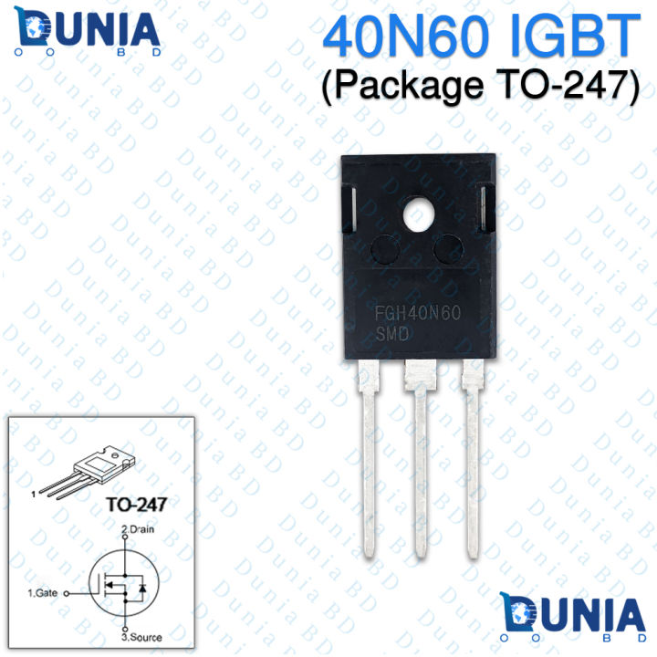 40N60 IGBT Transistor TO-247 Package Regular