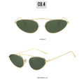 Sexy Cat Eye Sunglasses Women Vintage Triangle Metal Sun Glasses Y2K Fashion Triangle Small Frame Glasses Hot Girl Sunglasses.
