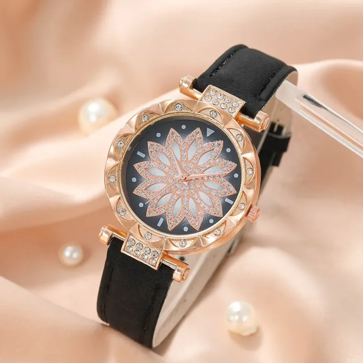 Fashionable%20and%20Exquisite%20Watch%20Six%20Piece%20Set%20Suitable%20for%20Ladies%20and%20Girls%20Luxury%20Women's%20Round%20Dial%20Luxury%20Watch%20Fashionable%20New%20Design%20Suitable%20for%20Personal%20Use%20or%20Gift%20Birthday%20Party%20-%20Image%206