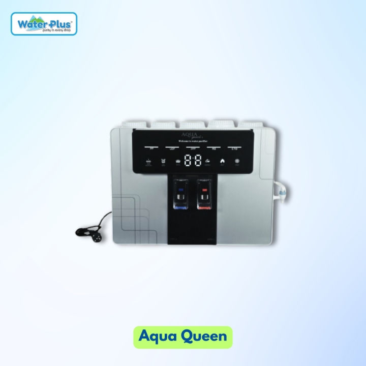 Aqua Queen Plus RO machine ( Hot+Cold+Normal)Silver-with TDS Meter