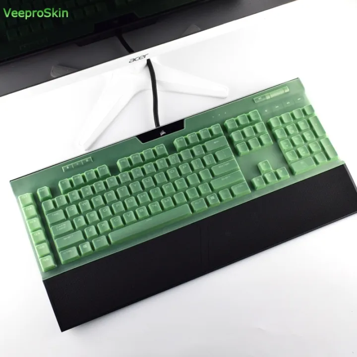 %E3%80%90YIYANGMAOYI111%E3%80%91For%20Corsair%20K95%20Rgb%20Wired%20Gaming%20Mechanical%20Keyboard%20Cover%20Film%20Office%20Desktop%20Dust%20Cover%20Silicone%20Protector%20-%20Image%203