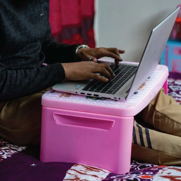 Baby%20kids%20FOLDING%20Plasticd%20Desk%20table%20Laptop%20Desk%20Bed%20Desk%20Reading%20Notebook%20Desk%20Table%20for%20Study%20For%20Baby%20Kids%20And%20Student%20Table%20(Folding%20Plastic%20Table)%20(Multi%20Colour)%20-%20Image%202