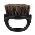 Hair Brush Bristle Ring Beard Brush Men Shaving Brush Portable Barber Beard Brushes Mustache Tools Facial Beard Cleaning. 