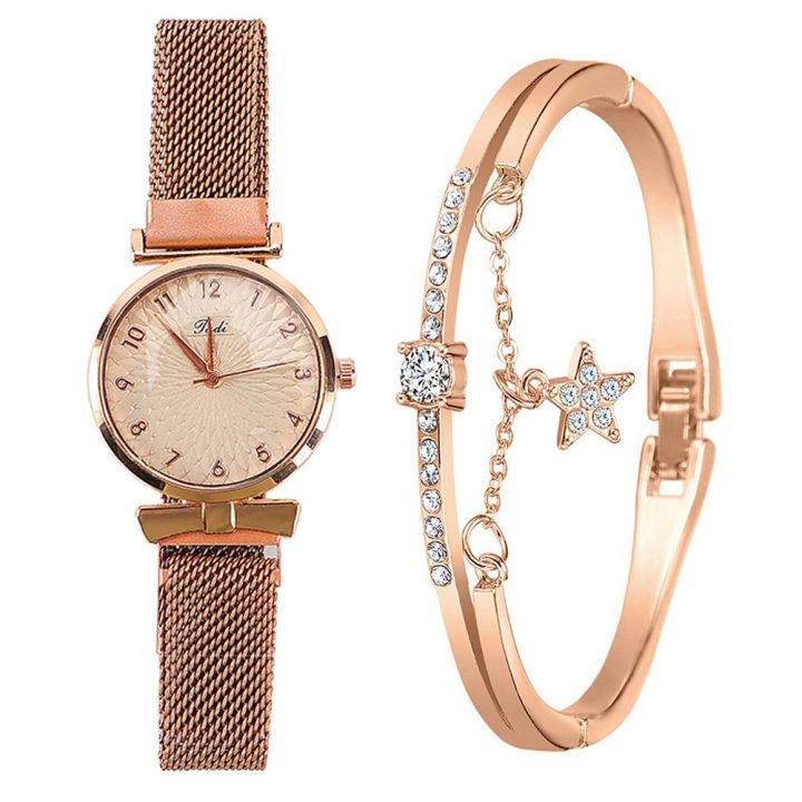 Fashion%20Women%20Watches%20Luxury%20Magnet%20Buckle%20Flower%20Rhinestone%20Watch%20Ladies%20Quartz%20Wrist%20Watch%20Bracelet%20Set%20Reloj%20Mujer%20-%20Image%207