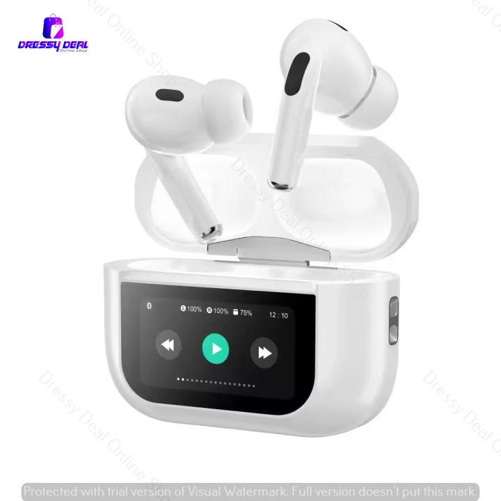 Airpods%20A9%20Pro%202%20ANC/ENC%20With%20Screen%20Display%20%20Dobble%20Dark%20Touch%20Control%20Noise%20Reduction%20Long%20Battery%20Bluetooth%20Headphone%20-%20Image%206