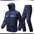 BIKER RAINCAOT HEAVY MULTIFUNCTIONAL HOT SEALING 100%WATERPROOF HEAVY LONG PART WITH FASHIONABLE TOUSER.