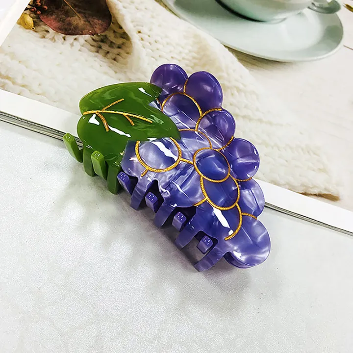 Acetate%20Cute%20Summer%20Vegetable%20Fruit%20Hair%20Clip%20Watermelon%20Lemon%20Cherry%20Hair%20Claw%20Fashion%20Shark%20Clips%20For%20Women%20Hair%20Accessories%20Bayline%20-%20Image%204