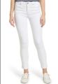 stylish denim  white jeans pants for women. 