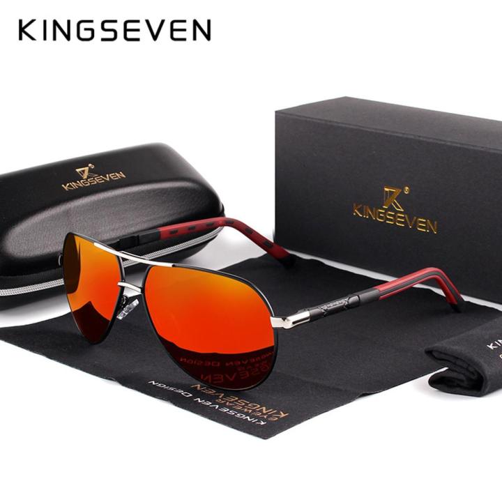 Long Keeper Wooden Arm Sunglasses For Men & Women – Vintage Style Real Wood Glasses With UV400 Protection