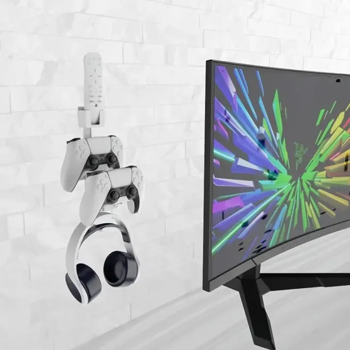Wall%20Bracket%20For%20PS5%20PS4%20XSX%20Xbox%20One%20NSW%20Controller%20Headset%20Hanger%20Remote%20Control%20Shelf%20Gamepad%20Hook%20Holder%20Game%20Accessories%20-%20Image%205