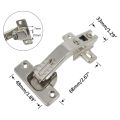 4pc 135 Degree Kitchen Cabinet Folding Hinge Corner Combination Cupboard For Cabinet Doors, Wardrobe, TV Cabinets Bookcases. 