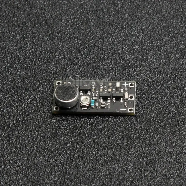 【Hey my home】Mini Microphone FM Module MIC Wireless Pickup Audio 100MHz Mini Bug Wiretap Dictagraph Interceptor