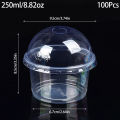 100Pcs/set 1/2/3/4/5/6oz Jelly Home Box Sauce Yogurt Mini Bowl Small Party Plastic Cup Pudding. 