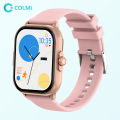 COLMI C63 Pink Color Smartwatch 2.01″ Display ECG Blood Oxygen Blood Glucose Health Smart Watch. 