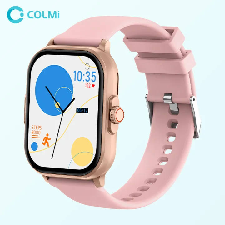 COLMI%20C63%20Pink%20Color%20Smartwatch%202.01%E2%80%B3%20Display%20ECG%20Blood%20Oxygen%20Blood%20Glucose%20Health%20Smart%20Watch%20-%20Image%202
