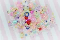 【beauty code store】Mixed Pack Pastel Pearl Flatback Resin Decoden Cabochon 50grams/bag Kawaii Star Decoden Cabochons. 