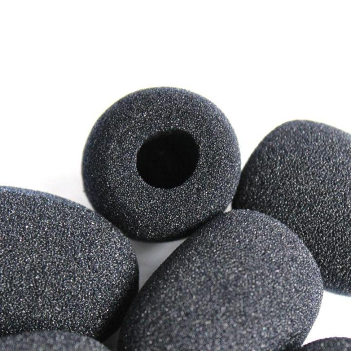 Small%20Mic%20Microphone%20Windscreen%20Soft%20Foam%20Mic%20Cover%20Sponge%20Skin%20Black%201%20Pices%20-%20Image%203