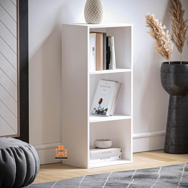 3 Tier Modern Design Standing Storage Shelf for Home & Office ...