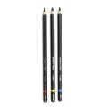 Camel Black Charcoal Pencil Set – Medium, Soft & Hard for Sketching, Shading & Drawing. 