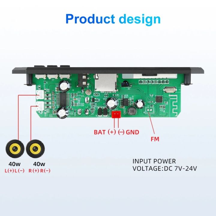 Handsfree%20MP3%20Decoder%20Board%2080W%20Amplifier%20Bluetooth%205.0%20MP3%20Player%2012V%2024V%20Car%20FM%20Radio%20Module%20TF%20USB%20with%20Microphone%20Control%20-%20Image%205