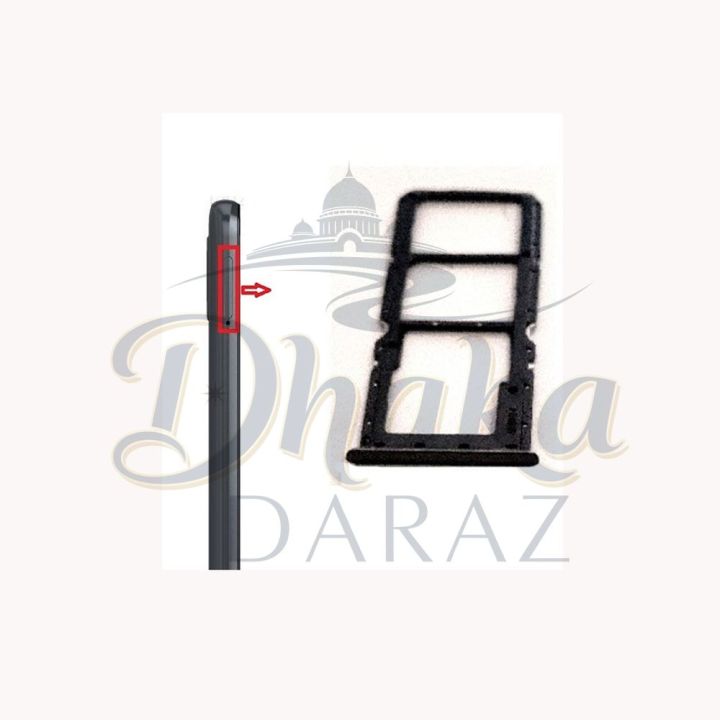 For%20Realme%20C25/C25Y/C25S%20Sim%20Tray%20Micro%20SD%20Card%20Slot%20with%20Sim%20Ejector%20Pin%20Replacement%20Part%20-%20Image%202
