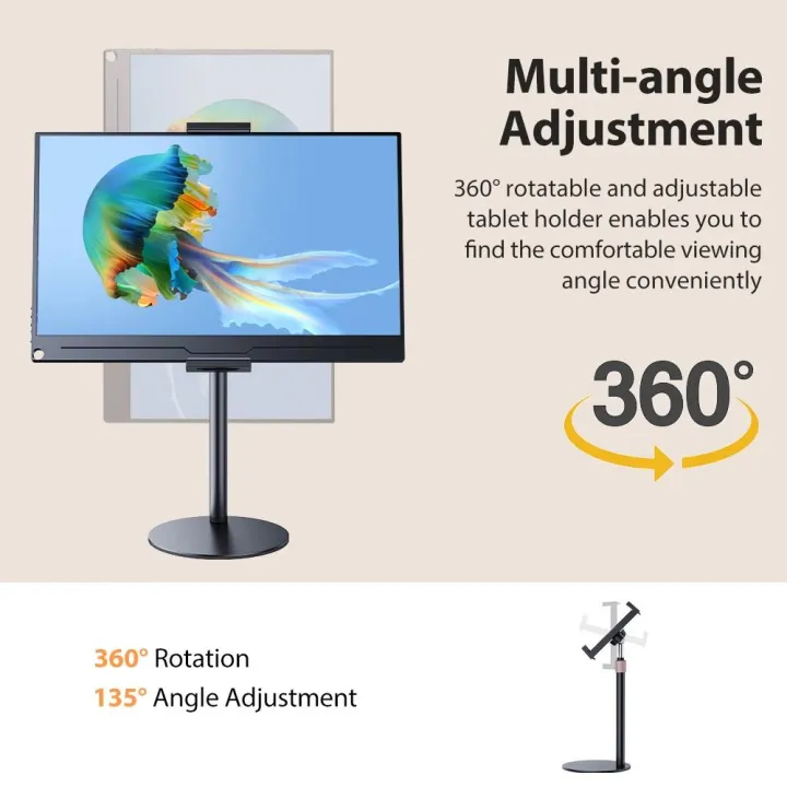Rotating%20Portable%20Monitor%20Stand%20Height%20Adjustable%20Vesa%20Monitor%20Tablet%20Free%20Standing%20Low%20Profile%20Desk%20Mount%20Up%20To%2017.3%20-%20Image%205