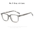High Quality Brand Designer Square Retro Vintage Driving  gafas De Sol Spectacle Plain Glasses For Men Ultra light rice nail. 