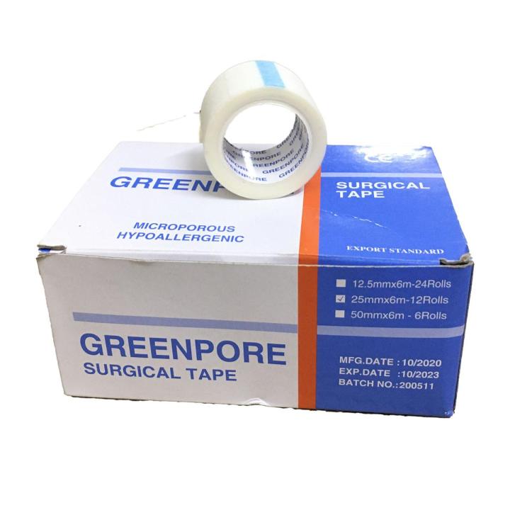 Greenpore Nonwoven Surgical Tape (Microporous) 1 inch