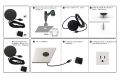 Wireless Charging Pad Station 15w Receiver QI Dock System for iPhone Android Samsung Magnetic Module Certified QC Charger.