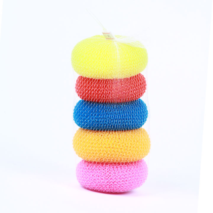 5Pcs%20Bath%20Sponge,(R),Body%20Wash%20Brush%20Foaming,%20Round.%20-%20Image%203