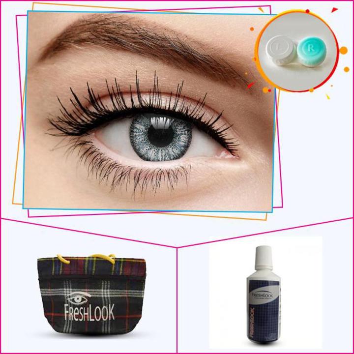 Fresh Look sterling grey color Contact lenses(Full set)