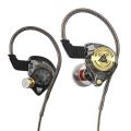 Original QKZ AK3 FiLe HiFi Earphone 3.5mm Wired Headphones with Microphon Bass Stereo Earbuds Music Sport Headset for Smartphone.